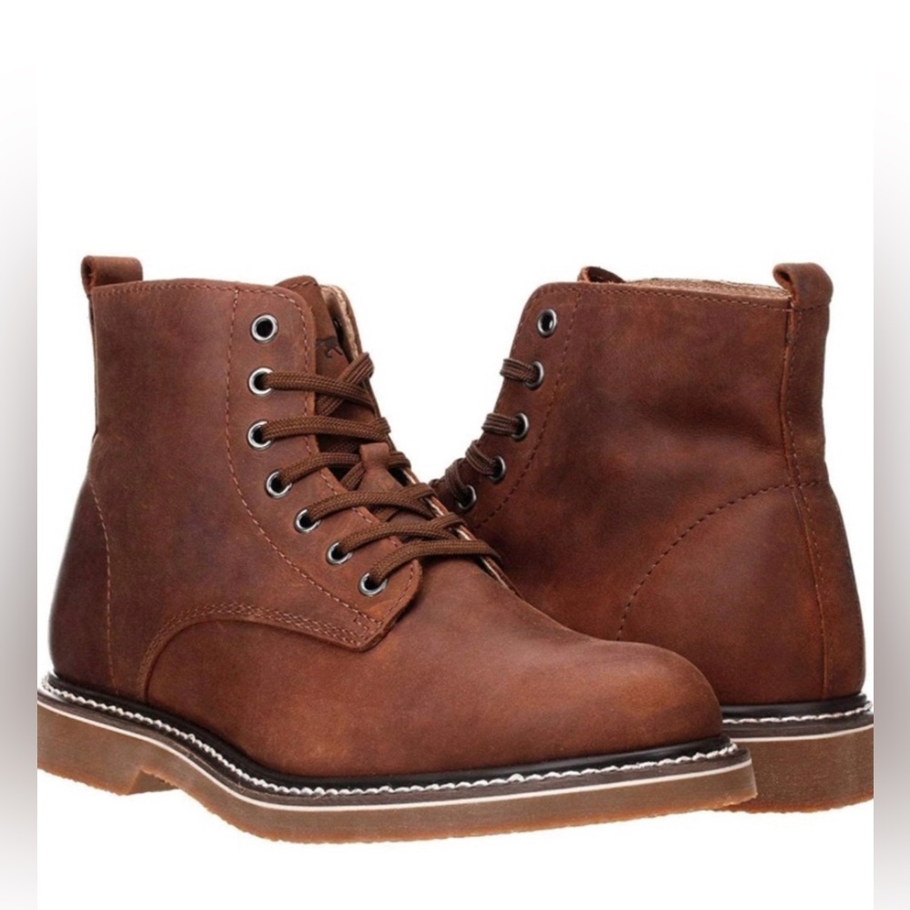 GOLDEN FOX 6" Boondocker Service Leather Boot Pro 6‎ Fudge Men’s size 13 ankle